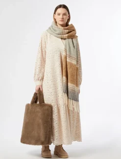 Marina Rinaldi Accessori | Accessori*Borsa shopper con texture soffice GRIGIOTORTORA
