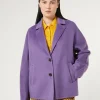 Marina Rinaldi Cappotti & Trench | Cappotti & Trench*Caban in double di lana VIOLA