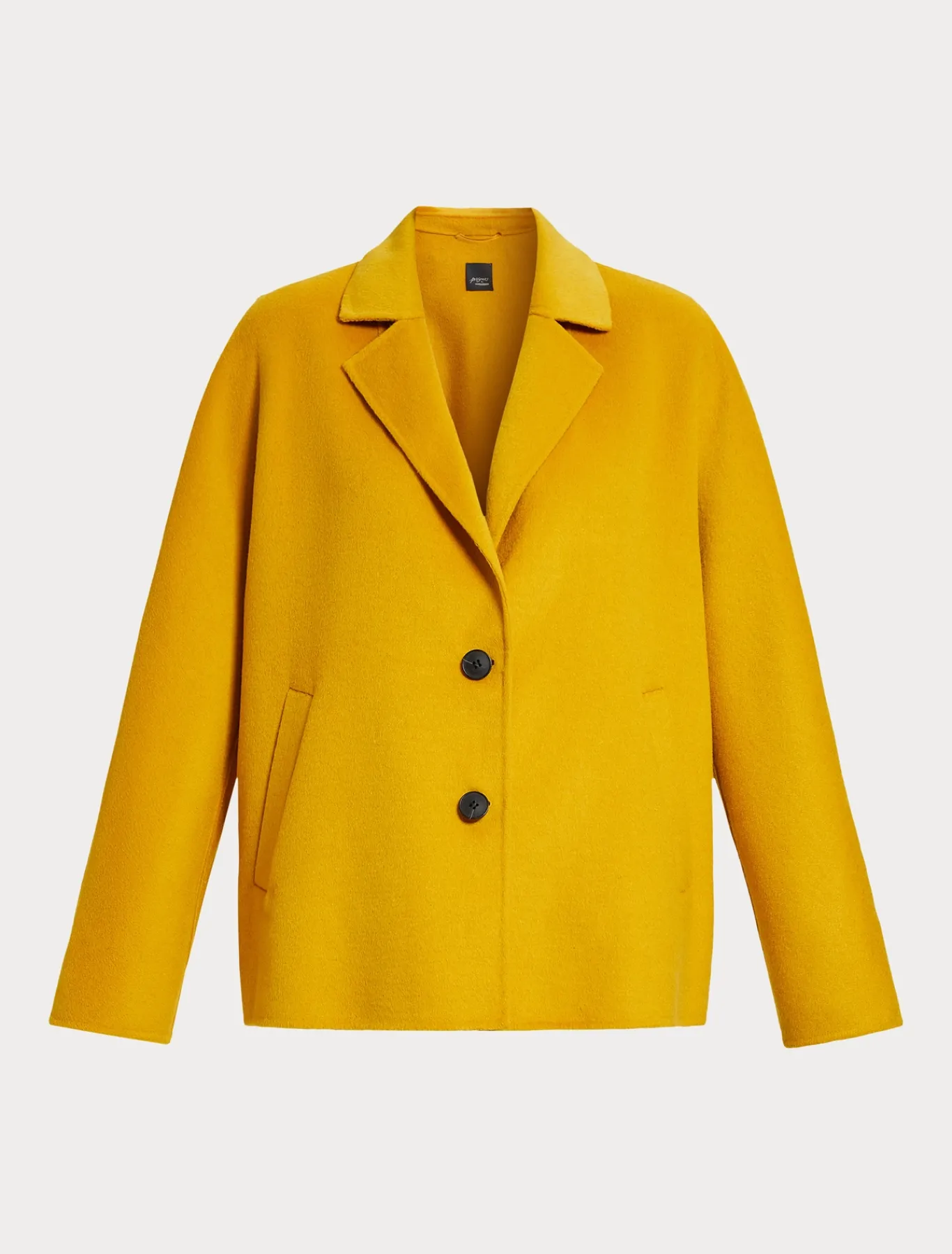 Marina Rinaldi Cappotti & Trench | Cappotti & Trench*Caban in double di lana SENAPE