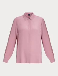 Marina Rinaldi Bluse | Selezione Elegante*Camicia in acetato e seta ROSAANTICO