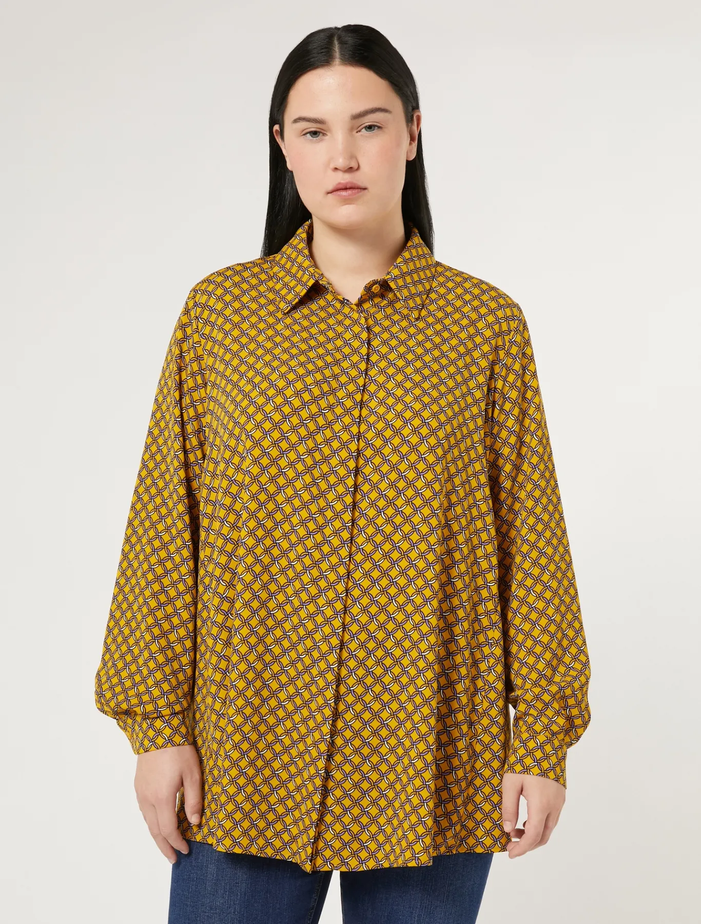 Marina Rinaldi Camicie & Bluse | Camicie & Bluse*Camicia in cady GIALLO
