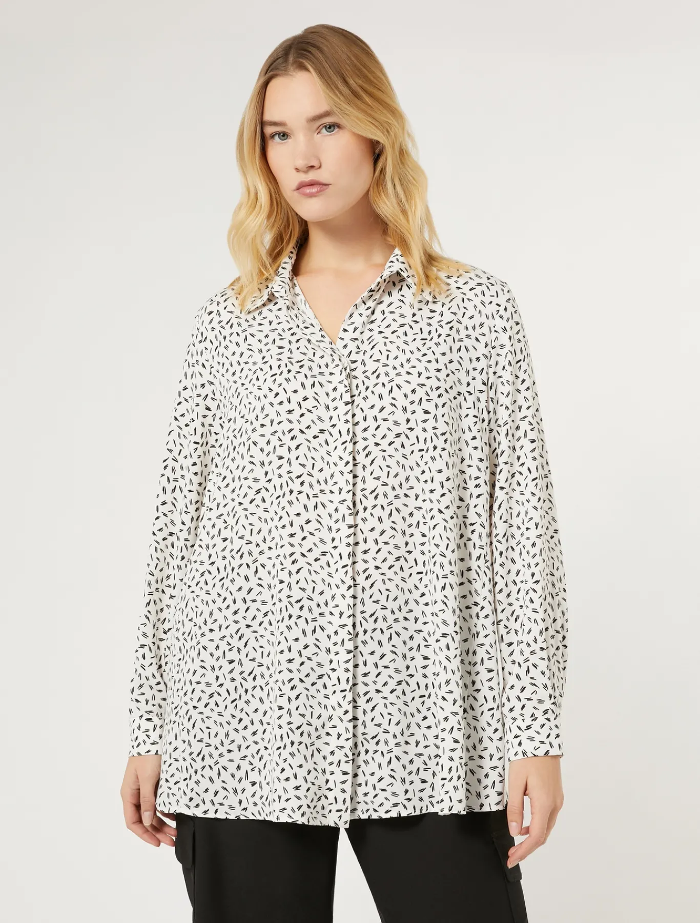 Marina Rinaldi Camicie & Bluse | Camicie & Bluse*Camicia in cady BIANCO