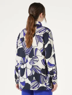 Marina Rinaldi Camicie & Bluse | Camicie & Bluse*Camicia in cady BLUMARINO