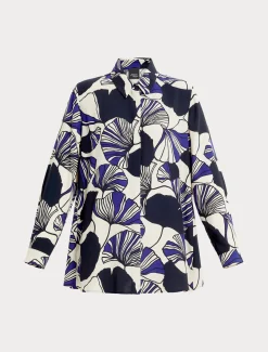 Marina Rinaldi Camicie & Bluse | Camicie & Bluse*Camicia in cady BLUMARINO
