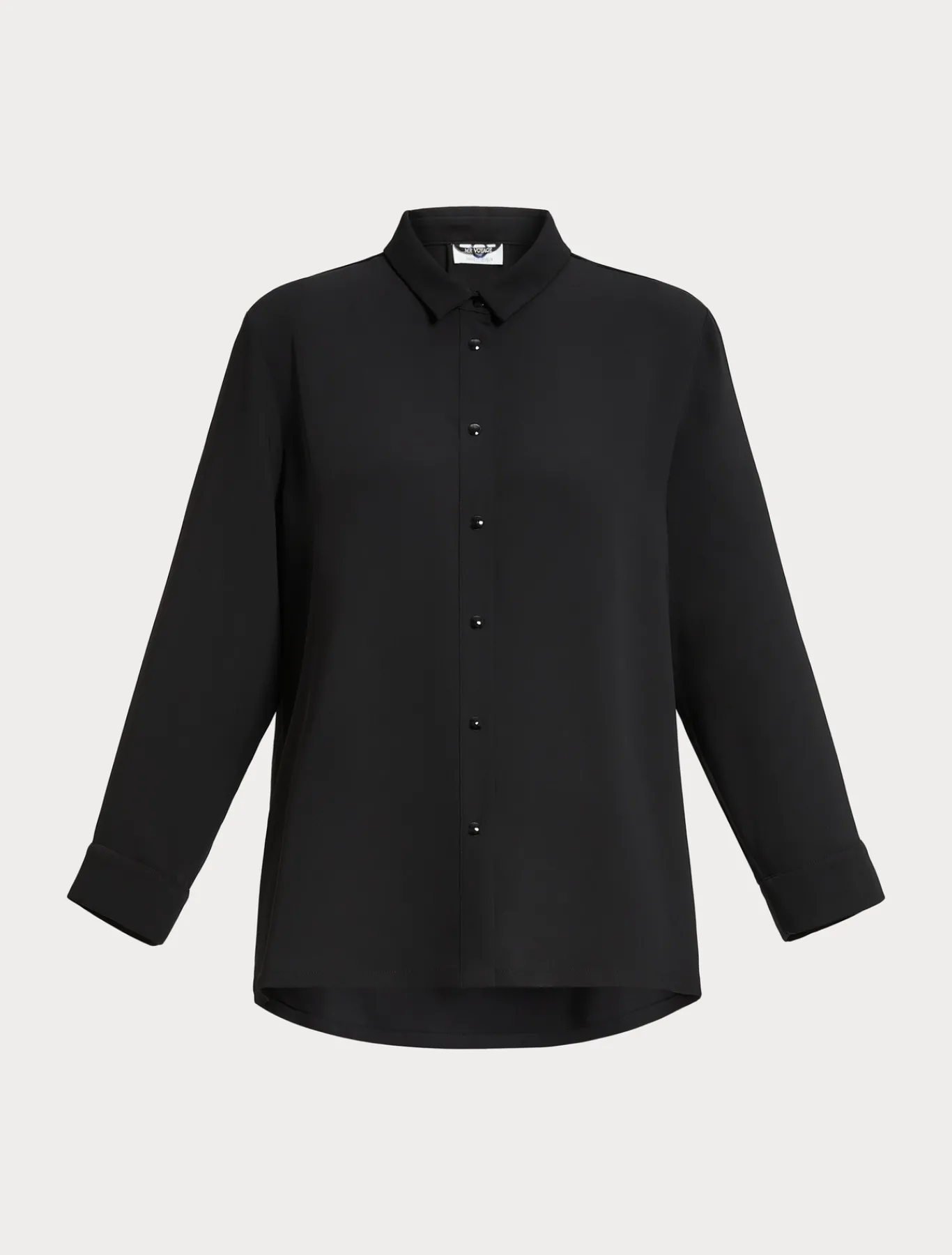 Marina Rinaldi Camicie & Bluse | Camicie & Bluse*Camicia in cady leggero NERO