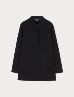 Marina Rinaldi Camicie & Bluse | Camicie & Bluse*Camicia in cady triacetato NERO