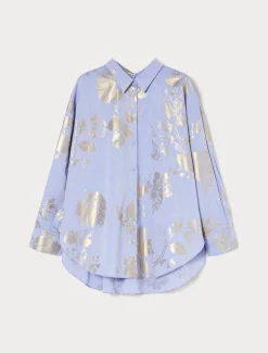 Marina Rinaldi Camicie & Bluse | Camicie & Bluse*Camicia in chambray di cotone AZZURRO