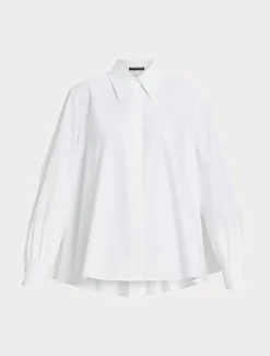 Marina Rinaldi Camicie & Bluse | Camicie & Bluse*Camicia in cotone BIANCOOTTICO