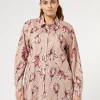Marina Rinaldi Camicie & Bluse | Camicie & Bluse*Camicia in cotone stampato ROSA