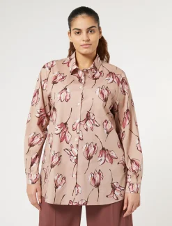 Marina Rinaldi Camicie & Bluse | Camicie & Bluse*Camicia in cotone stampato ROSA