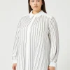 Marina Rinaldi Camicie & Bluse | Camicie & Bluse*Camicia in crêpe de Chine BIANCONERO