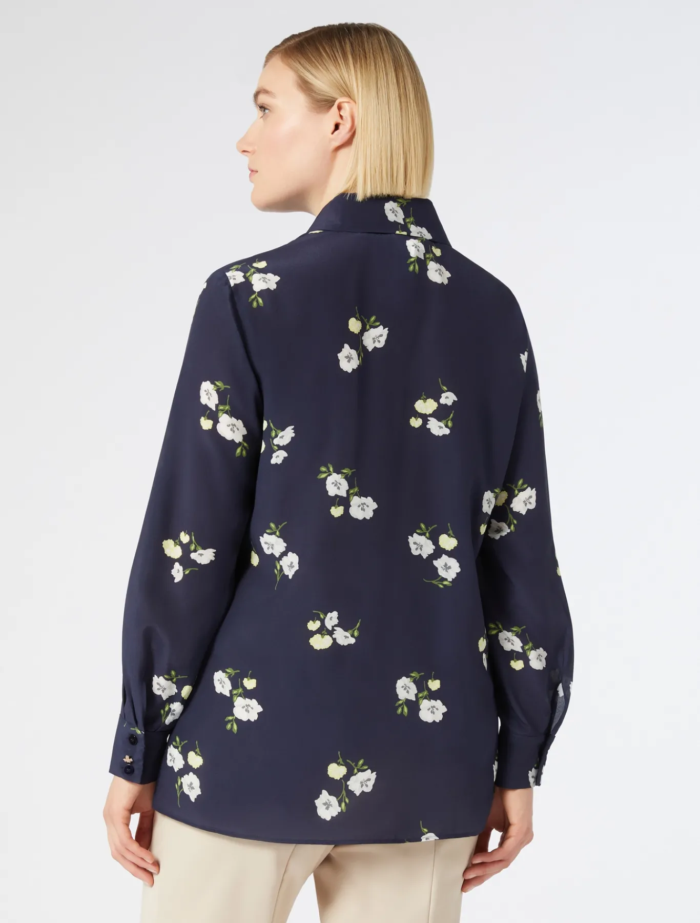 Marina Rinaldi Camicie & Bluse | Camicie & Bluse*Camicia in crêpe de Chine di seta BLUNOTTE