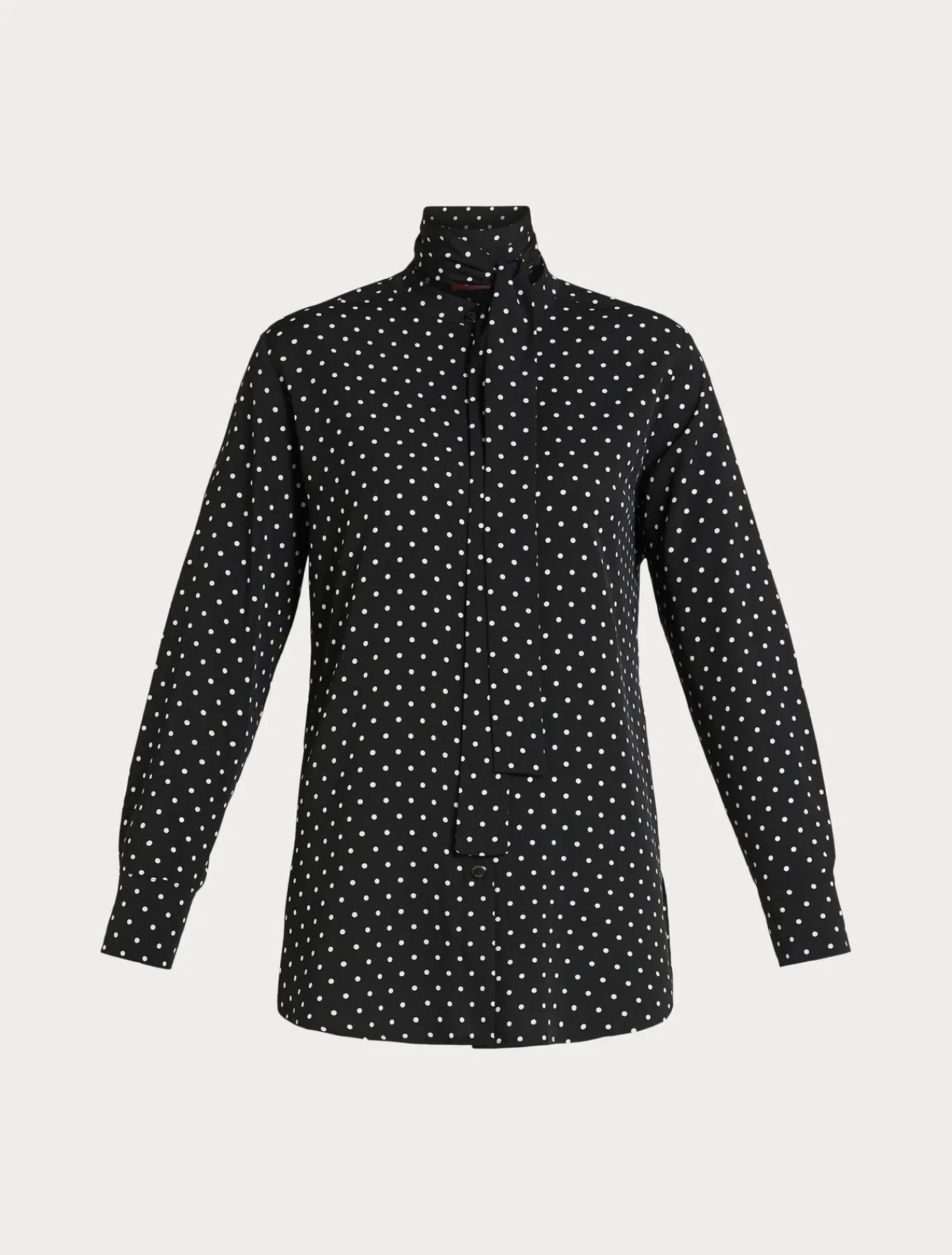 Marina Rinaldi Camicie & Bluse | Camicie & Bluse*Camicia in crêpe de Chine stampato NERO