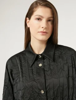 Marina Rinaldi Camicie & Bluse | Camicie & Bluse*Camicia in duchesse NERO