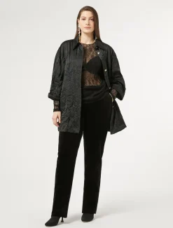 Marina Rinaldi Camicie & Bluse | Camicie & Bluse*Camicia in duchesse NERO