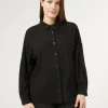 Marina Rinaldi Top & T-Shirt | Top & T-Shirt*Camicia in jersey NERO