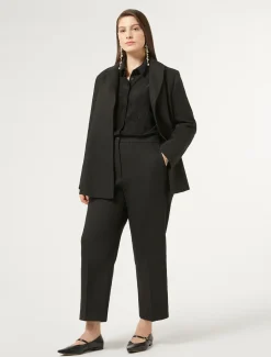 Marina Rinaldi Top & T-Shirt | Top & T-Shirt*Camicia in jersey NERO