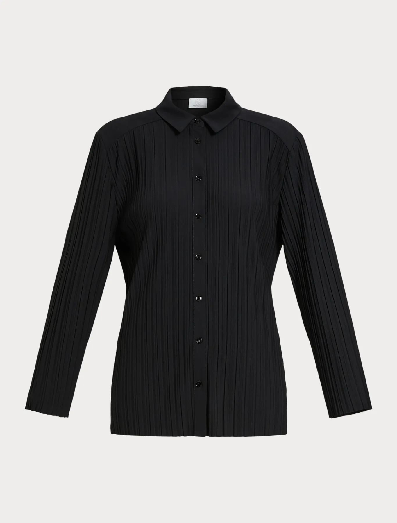 Marina Rinaldi Top & T-Shirt | Top & T-Shirt*Camicia in jersey plissé NERO