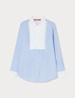 Marina Rinaldi Camicie & Bluse | Camicie & Bluse*Camicia in Oxford di cotone AZZURRO