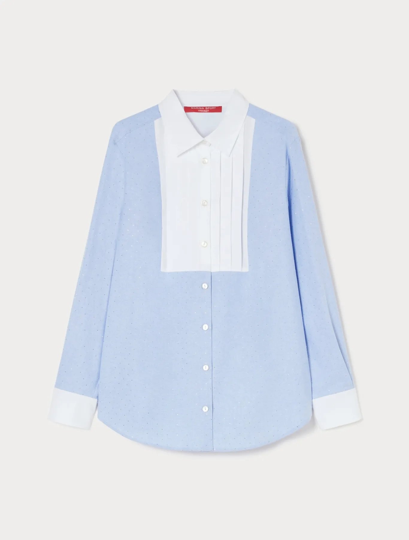 Marina Rinaldi Camicie & Bluse | Camicie & Bluse*Camicia in Oxford di cotone AZZURRO