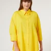 Marina Rinaldi Camicie & Bluse | Camicie & Bluse*Camicia in popeline GIALLOSOLE