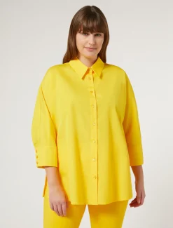 Marina Rinaldi Camicie & Bluse | Camicie & Bluse*Camicia in popeline GIALLOSOLE
