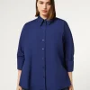 Marina Rinaldi Camicie & Bluse | Camicie & Bluse*Camicia in popeline BLUVIOLA