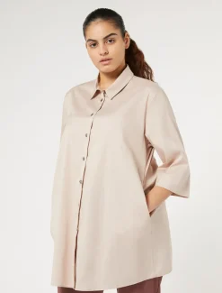 Marina Rinaldi Camicie & Bluse | Camicie & Bluse*Camicia in popeline BIANCOAVORIO