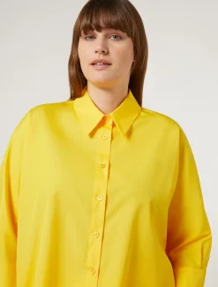 Marina Rinaldi Camicie & Bluse | Camicie & Bluse*Camicia in popeline GIALLOSOLE