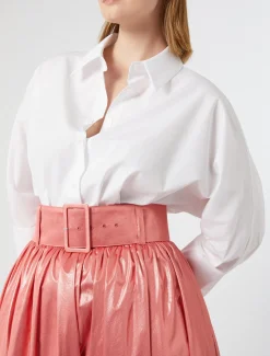 Marina Rinaldi Camicie & Bluse | Camicie & Bluse*Camicia in popeline BIANCOOTTICO