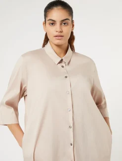 Marina Rinaldi Camicie & Bluse | Camicie & Bluse*Camicia in popeline BIANCOAVORIO