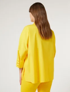 Marina Rinaldi Camicie & Bluse | Camicie & Bluse*Camicia in popeline GIALLOSOLE