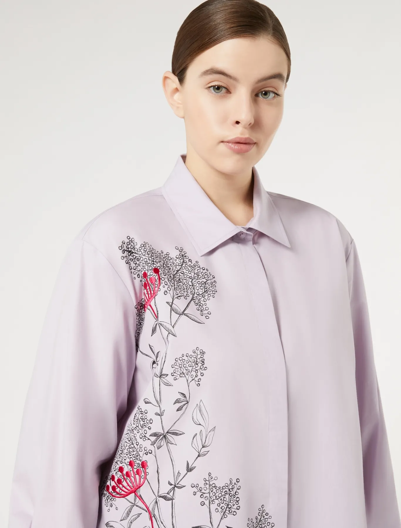 Marina Rinaldi Camicie & Bluse | Camicie & Bluse*Camicia in popeline con ricamo LILLA