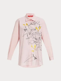 Marina Rinaldi Camicie & Bluse | Camicie & Bluse*Camicia in popeline con ricamo ROSA
