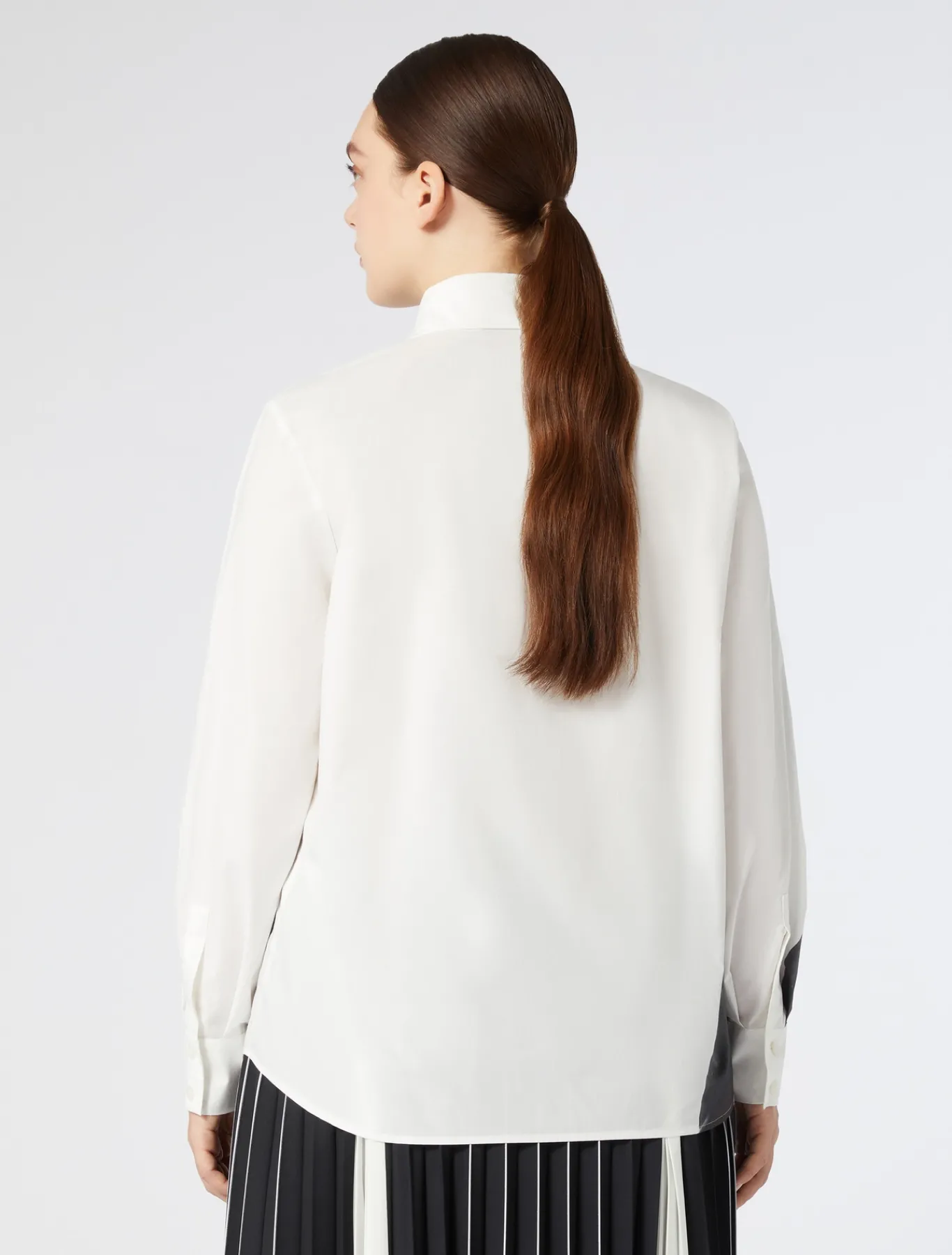 Marina Rinaldi Camicie & Bluse | Camicie & Bluse*Camicia in popeline con stampa BIANCO