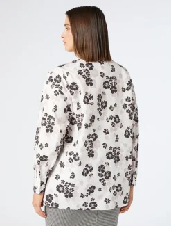 Marina Rinaldi Camicie & Bluse | Camicie & Bluse*Camicia in popeline di cotone BIANCOOTTICO