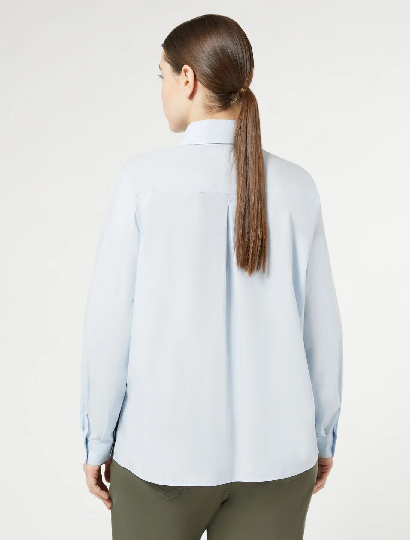 Marina Rinaldi Camicie & Bluse | Camicie & Bluse*Camicia in popeline di cotone AZZURRO