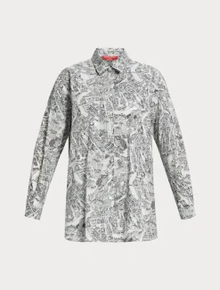 Marina Rinaldi Camicie & Bluse | Camicie & Bluse*Camicia in popeline di cotone BIANCOOTTICO