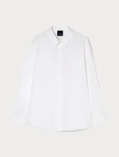 Marina Rinaldi Camicie & Bluse | Camicie & Bluse*Camicia in popeline di cotone BIANCOOTTICO
