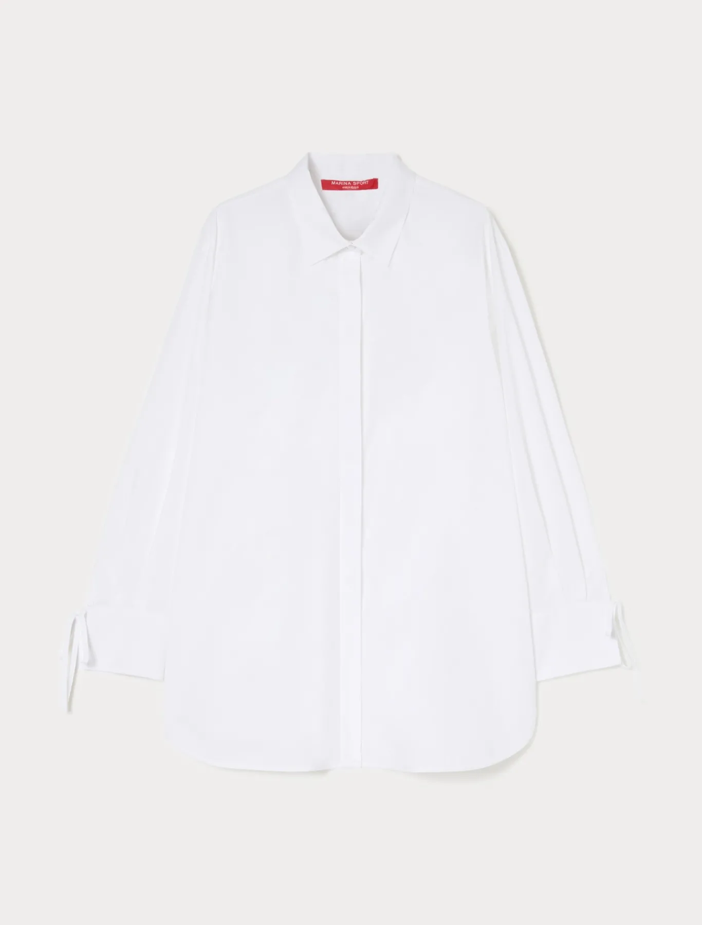 Marina Rinaldi Camicie & Bluse | Camicie & Bluse*Camicia in popeline di cotone BIANCOOTTICO