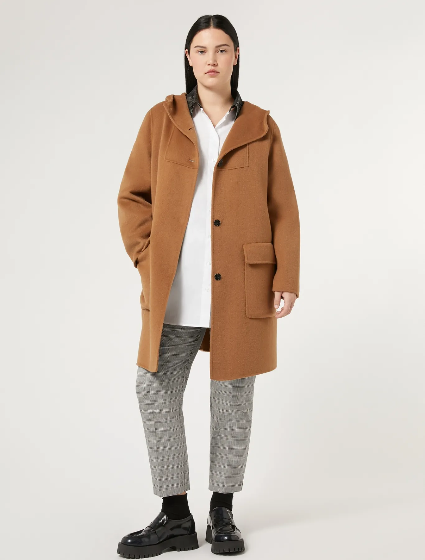 Marina Rinaldi Camicie & Bluse | Camicie & Bluse*Camicia in popeline di cotone BIANCOOTTICO