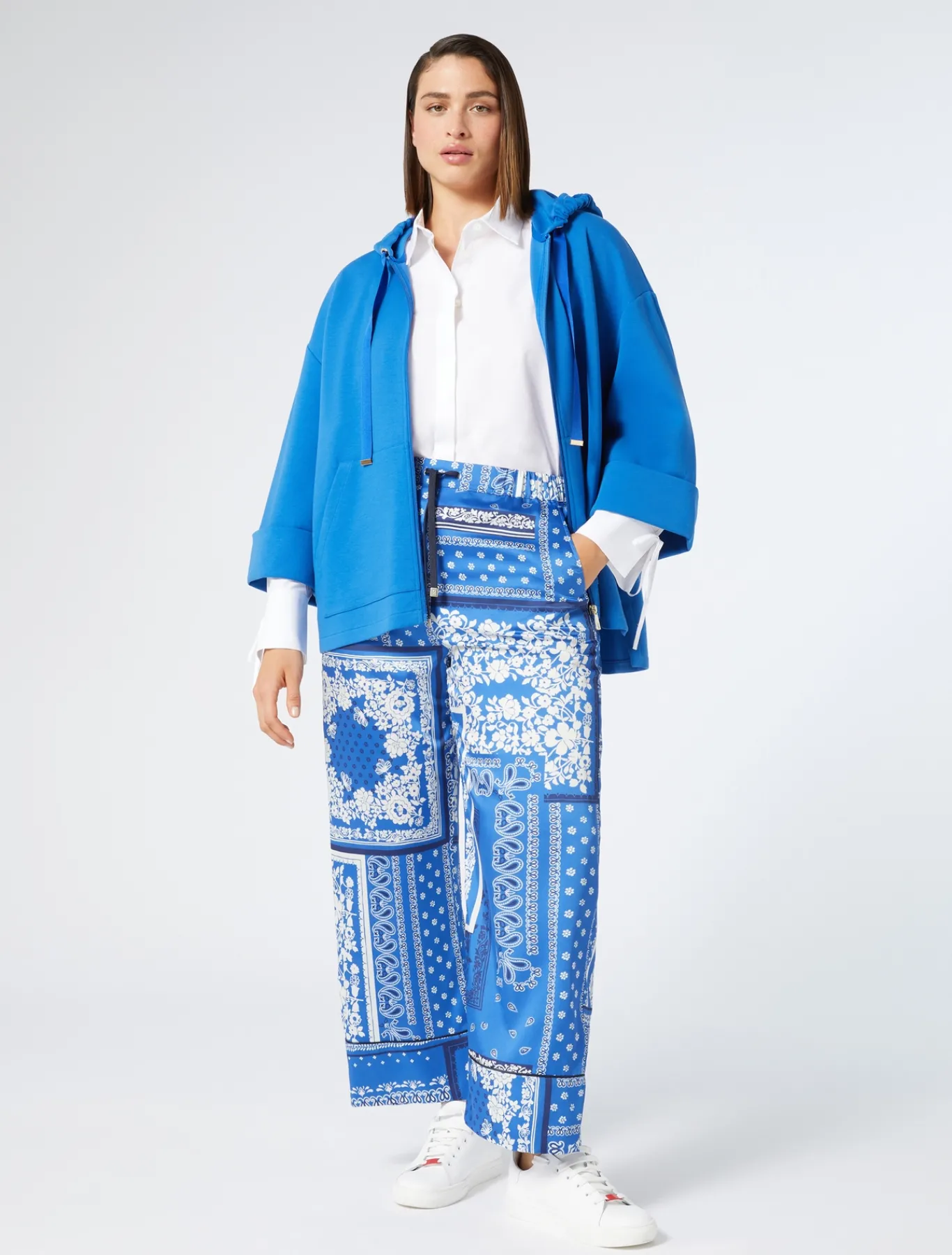 Marina Rinaldi Camicie & Bluse | Camicie & Bluse*Camicia in popeline di cotone BIANCOOTTICO