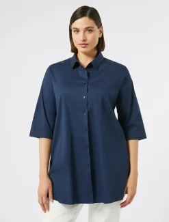Marina Rinaldi Camicie & Bluse | Camicie & Bluse*Camicia in popeline di misto cotone BLUNOTTE