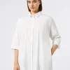 Marina Rinaldi Camicie & Bluse | Camicie & Bluse*Camicia in popeline di misto cotone BIANCOOTTICO