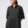 Marina Rinaldi Camicie & Bluse | Camicie & Bluse*Camicia in popeline di misto cotone NERO