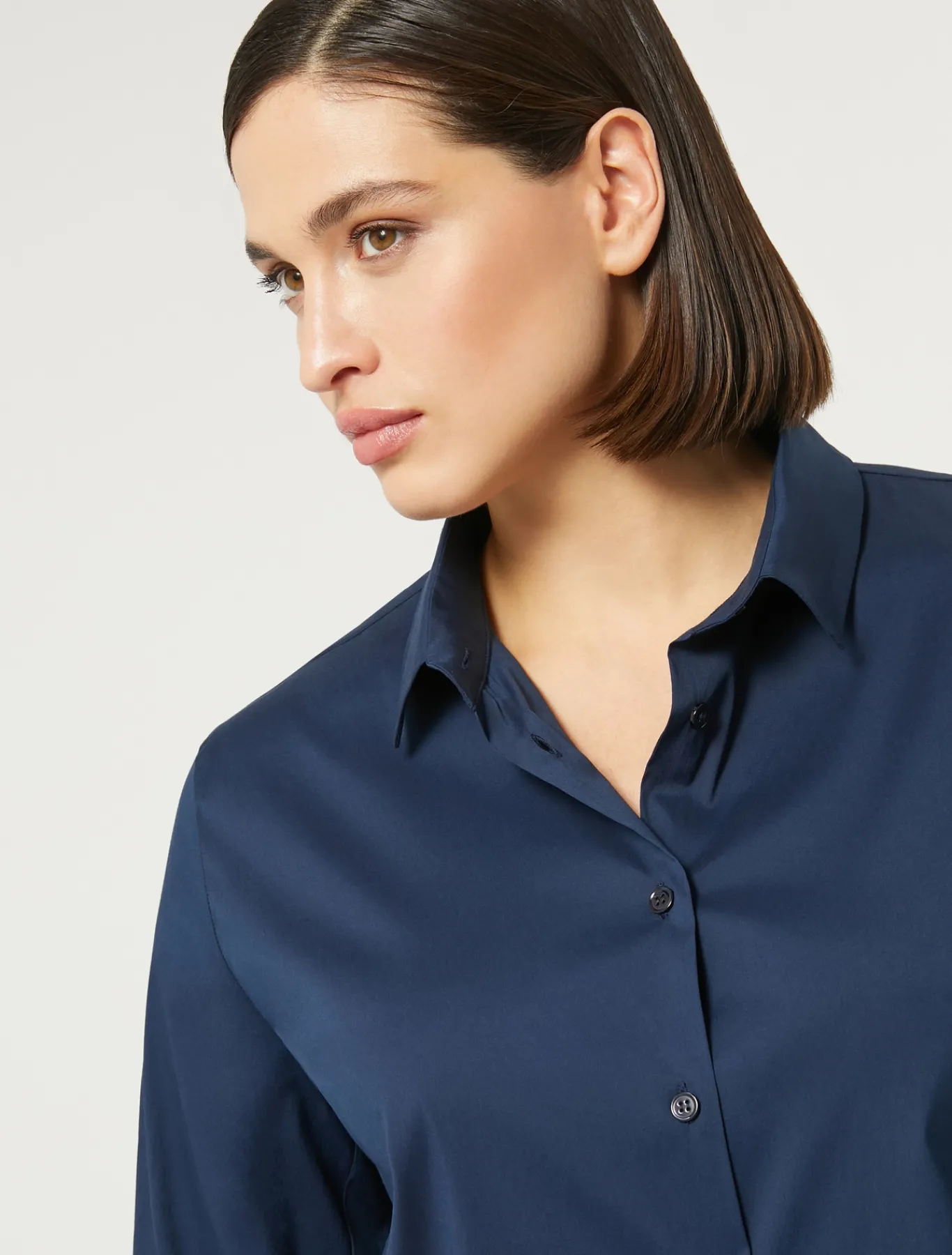 Marina Rinaldi Camicie & Bluse | Camicie & Bluse*Camicia in popeline di misto cotone BLUNOTTE