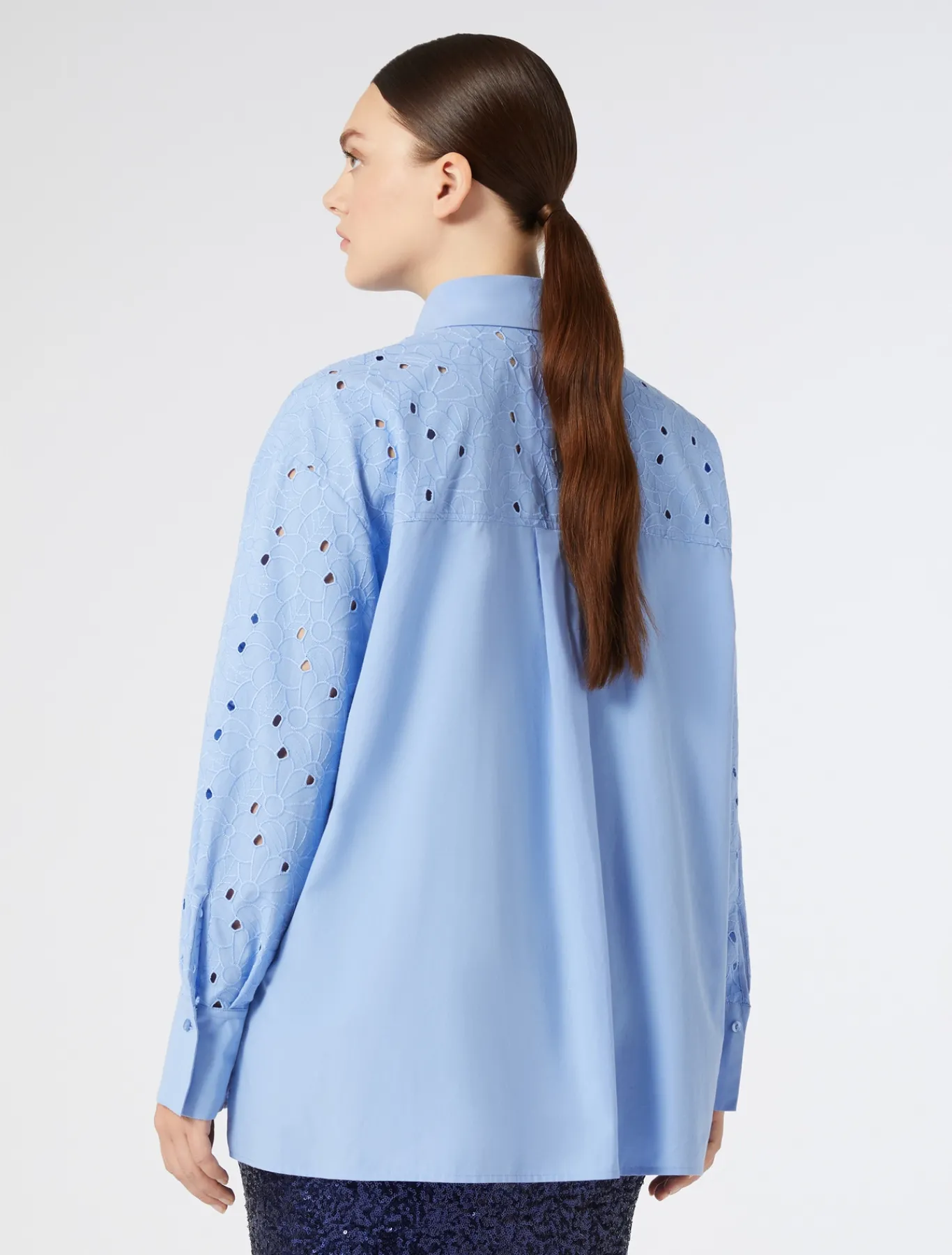 Marina Rinaldi Camicie & Bluse | Camicie & Bluse*Camicia in popeline ricamato AVIO