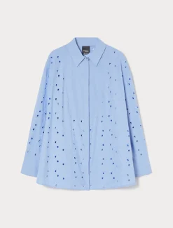 Marina Rinaldi Camicie & Bluse | Camicie & Bluse*Camicia in popeline ricamato AVIO