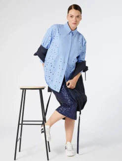 Marina Rinaldi Camicie & Bluse | Camicie & Bluse*Camicia in popeline ricamato AVIO