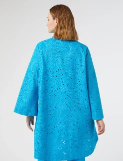 Marina Rinaldi Camicie & Bluse | Camicie & Bluse*Camicia in popeline sangallo TURCHESE